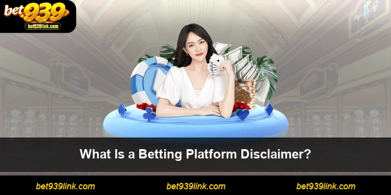 What Is a Betting Platform Disclaimer?