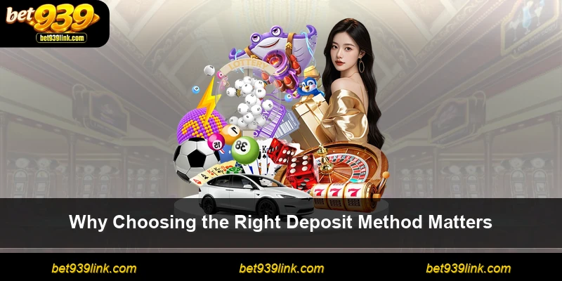 Why Choosing the Right Deposit Method Matters